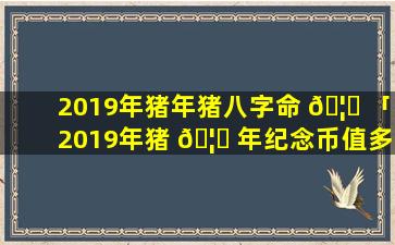 2019年猪年猪八字命 🦈 「2019年猪 🦅 年纪念币值多少钱」